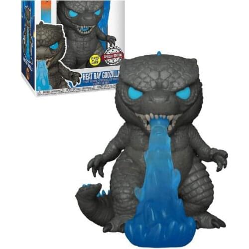 FUNKO Glow-in-the-dark version of Godzilla vs. King Kong Breathe Out Fire Godzilla 1018# PVC Action Figure Collectible Model toy