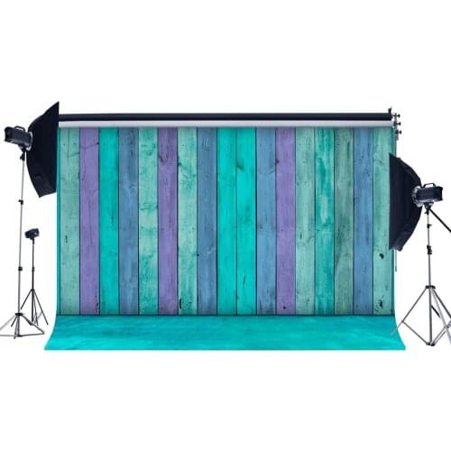 Photography Backdrops Weathered Multicolor Paint Wood Wall Nostalgia Wooden Floor Portraits Photo Background