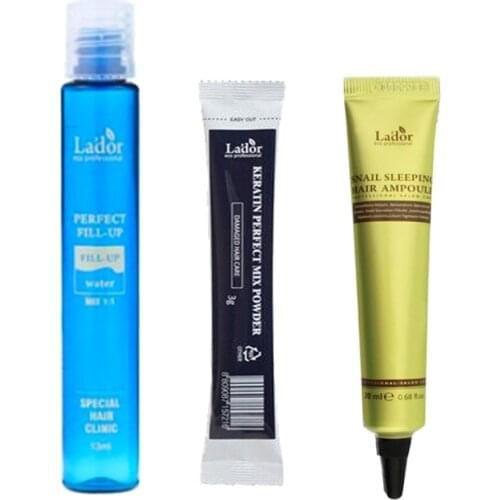 LADOR Perfect Hair Fill-up 13ml Keratin Hair Treatment Serum Collagen Repair Hair Care Anti Hair Loss Product Korea Cosmetics