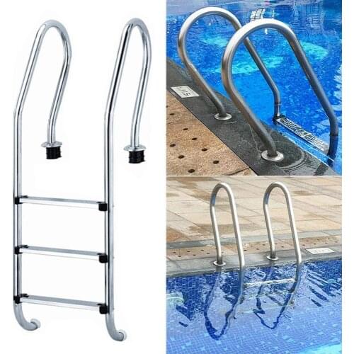 Swimming Pool Ladder Rung Steps Stainless Steel Replacement Anti Slip Ladder non-slip pedal Swimming Pool Accessories