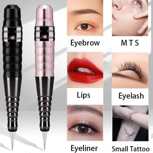 Hot Sell Universal Swiss Motor Permanent Makeup Microblading Eyebrow Eyeliner Lip Pen Beauty Tattoo Machine PMU Gun Supplies