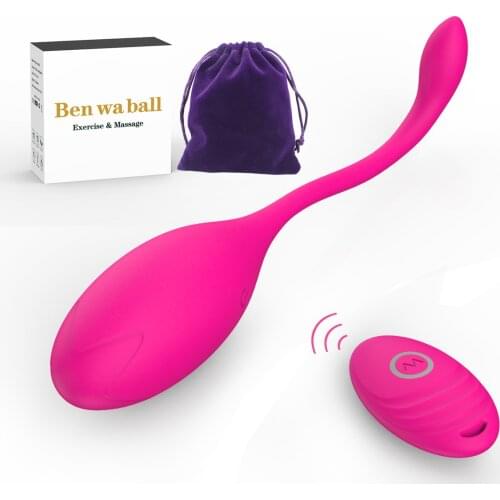 Wholesale 10 Speeds G-spot Vibrator Vibrating Egg Ben Wa Ball Kegel Exercise Vaginal Ball Remote Control Bullet Vibrator Sex Toy