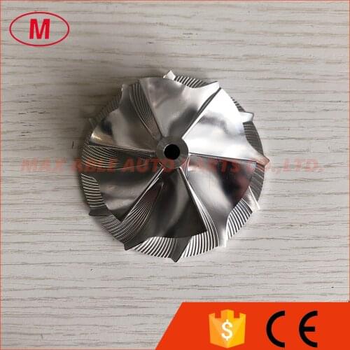RHF5 reverse 6+6 blades 54.50/70.00mm High performance Turbo Billet/milling/aluminum 2618 compressor wheel
