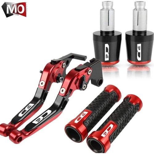 Motorcycle CNC Brake Clutch Levers Handle bar grip end plug For HONDA CB1100 CB599 CB600F HORNET CB400 CB919 CB400F CB125F CB500