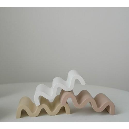 Nordic Concrete Soap Holder Morandi Color Cement Soaps Support Case Plate Dish Tray Jewelry Organizer Home Bathroom Decor
