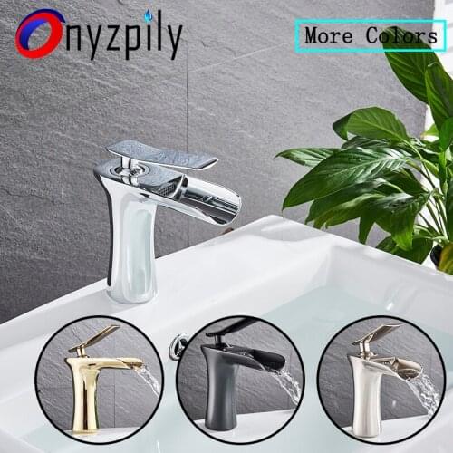 Bathroom Sink Basin Faucet Deck Mount Bright Chrome Washing Basin Mixer Water Taps Creative Hot Cold Water Crane Mixers