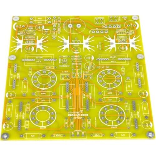 SUQIYA-Pre-biliary-PRT10A tube preamplifier PCB--refer to Hetian Maoshi circuit