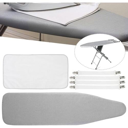 Reflective Ironing Board Cover Fits Large and Standard Boards Pads Resist Scorching and Elastic Edge Covers