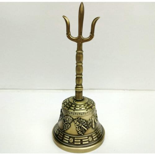 Taoist dark eight immortals, three clear bells, eight treasures, eight trigrams, bronze trigeminal bells, Taoist hand bells