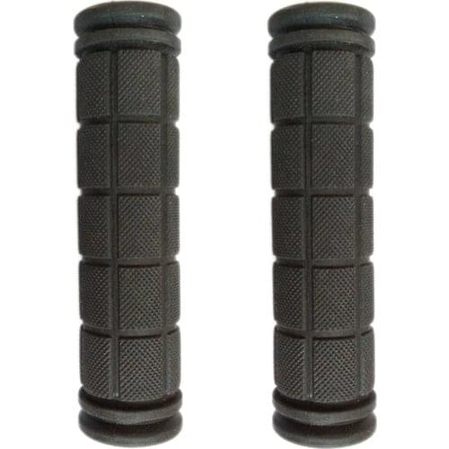 Bike Handlebar Grips Ergo Rubber Cycling Bicycle Grips Ergonomic Shape and Vibration/Shock Absorbent Rubber Grips