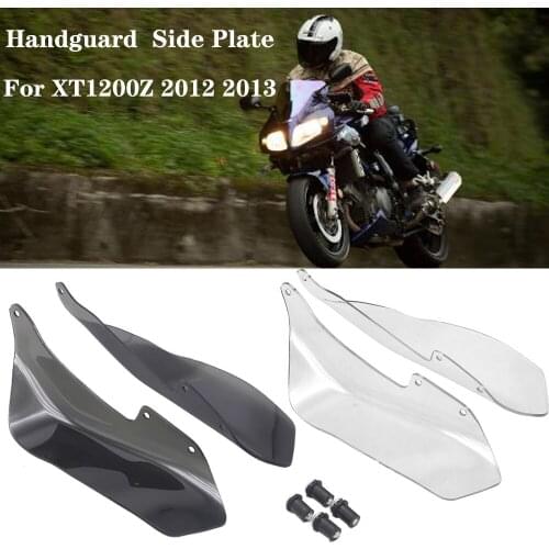 Motorcycle Accessories Side Windshield Clear Windscreen Wind Deflector Screen For Yamaha XT1200Z XT 1200 Z xt1200z 2012-2013