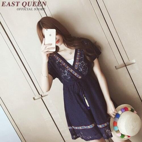 Womens dresses new arrival 2018 fashion beach dress tunic mini summerdress casual women dresses big sizes XL-5XL NN0709 HQ