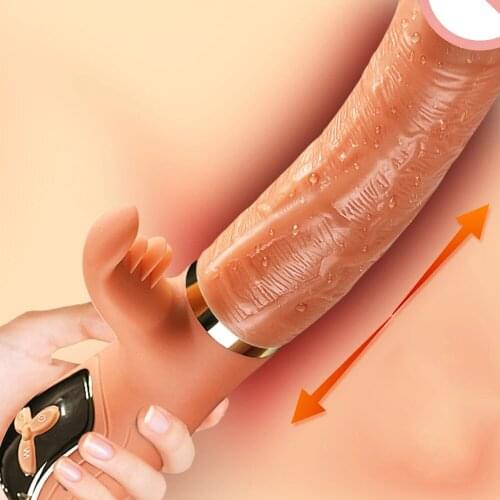 USB Charging Women Dildo Vibrator for Women Clit Licking Toy Adult Sex Machine Vaginal Stimulation Tool Women Masturbator Sex