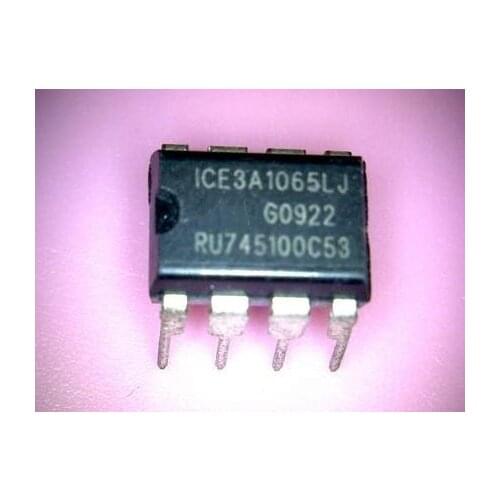 10PCS/lot ICE3A1065L ICE3A1065 DIP8 original In Stock