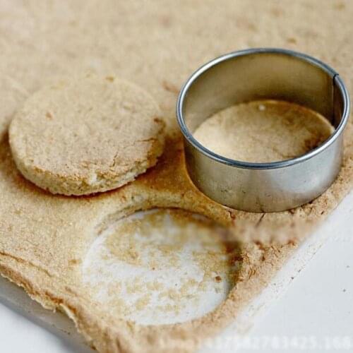 3 Pcs Stainless Steel Round Dumplings Wrappers Molds Set Kitchen Gadgets Cutter Maker Cookie Pastry Wrapper Dough Cutting Tool