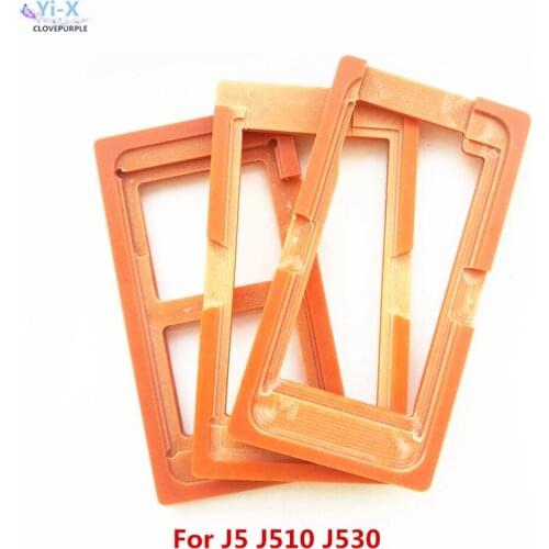 3pcs/lot Glue Mould LCD screen glass Mold Holder for samsung galaxy J5 J510 J530 oca molds for samsung J5 2015 2016 2017