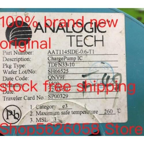 AAT1145IDE-0.6-T1 QFN 100% new original freeshipping 50PCS-3000PCS/LOT