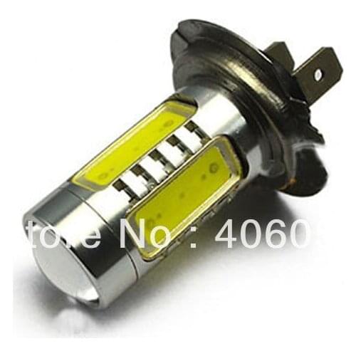 H7 Car led headlamp 7.5W High Power 5 SMD LED Bulb Fog Driving Light Lamp Xenon White DC 12V