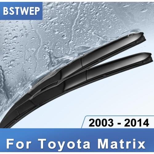 BSTWEP Hybrid Wiper Blades for Toyota Matrix Fit hook Arms