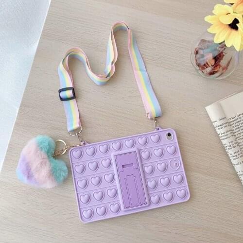 Kids Safe Shockproof Silicone Stand Tablet Cover For Samsung Galaxy Tab S6 Lite Case 10.4 Inch 2020 SM-P610 SM-P615 Funda+Gift