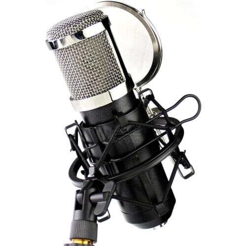 Metal Shock Mount Spider Microphone Stand Wind Screen Pop Filter Mic Isolation Shield Shockmount For Telefunken M80 M81 ELA M251