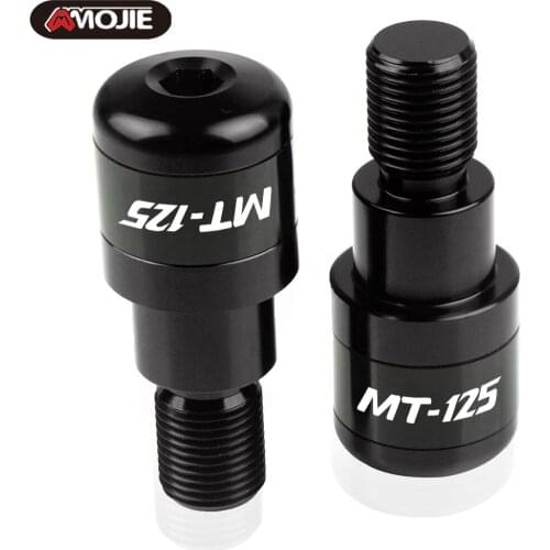 Moto handle bar handlebar grips ends hand cap For Yamaha MT-125 MT125 MT 125 2014 2015 2016 2017 2018 2019 Handlebar Grips End