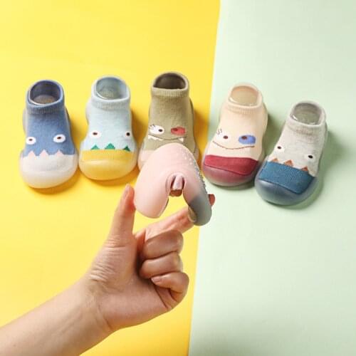 0-36M Baby Anti Slip Floor Socks Autumn Winter Warm and Thick Indoor Newborn Kids Cotton Thin Socks Shoes Toddler Step Socks