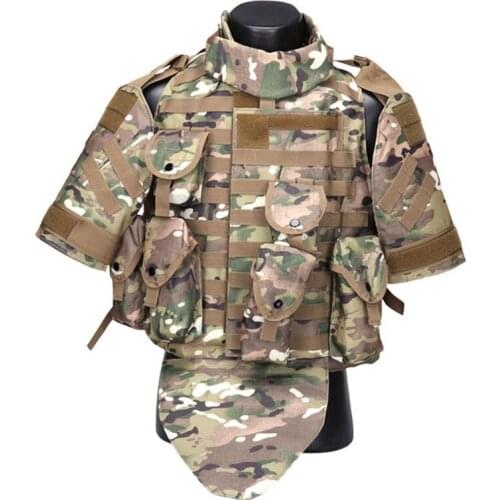 OTV expands MOLLE system tactical vest Army fan camouflage Tactical vest Field operations Protective vest