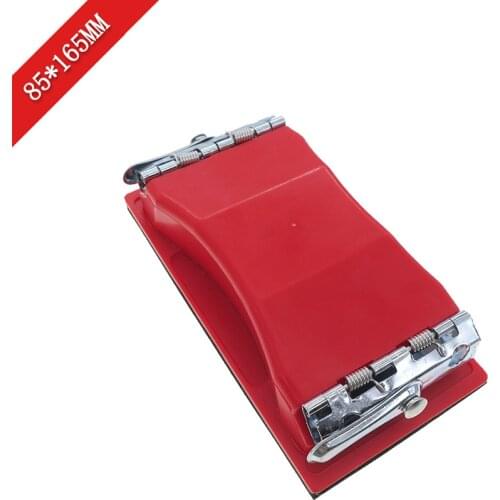 Sanding Block Sander 85x165mm Plastic Sandpaper Holder Hand Sander Woodworking Decoration for Polishing Finishing Furniture