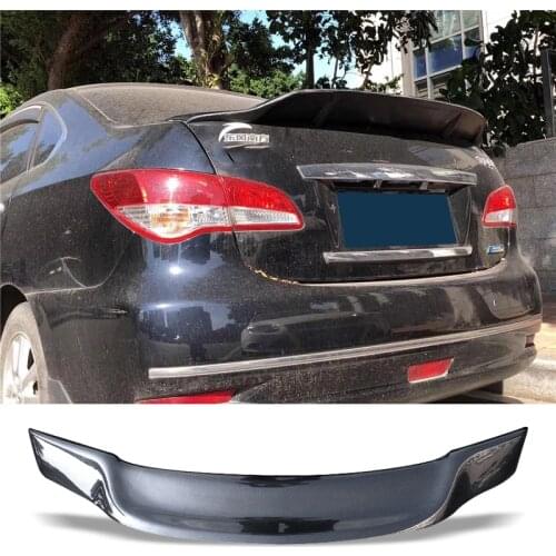 Car Trunk Spoiler Carbon Fiber Auto Rear Trunk Wing R Style Refit Accessories Spoiler For Nissan Sentra Sylphy 2006-2011