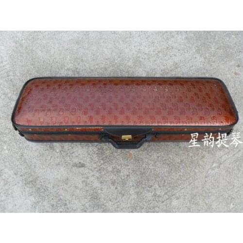 High-grade wooden skeleton violin case Piano case Piano bag with lock Hygrometer Strap