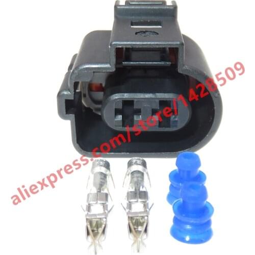 5 Sets 2 Pin 3.5 Series 6X0973722G Auto MQB Platform Brake Sub Pump Waterproof Connector For VW Audi 1717692-5 1717693
