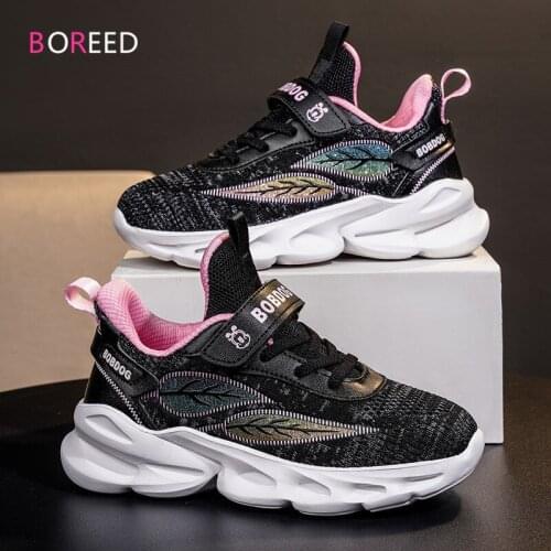 2021 New Fashion Children Shoes High Quality Sports Shoes For Girl Breathable Mesh Casual Sneakers Girls Shoes Chaussure Enfant