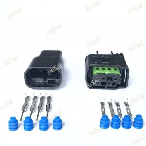 4 Pin 1-967640-1 / 8E0 971 934 / 968399-1 LPG Converter Automotive Harness Connector Female Male Auto Plug For VW AUDI BMW