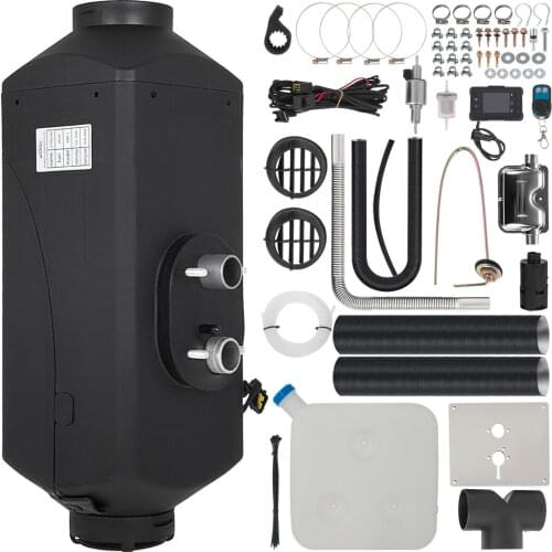 5KW 12V Auto Diesel Heating Auxiliary Heating Air Heater PKW / LKW LCD + Remote Control Car Heater Set