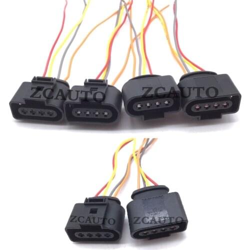 95860210100 1J0973724 022905100E Ignition Coil Plug Pigtail Connector Wire For VW Passat Golf Audi A3 TT Q7 SKODA SEAT Porsche