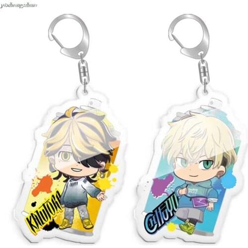 Hot Anime Tokyo Revengers Acrylic Keychain Mikey Draken Chifuyu Pendant Keyring Jewelry Collections