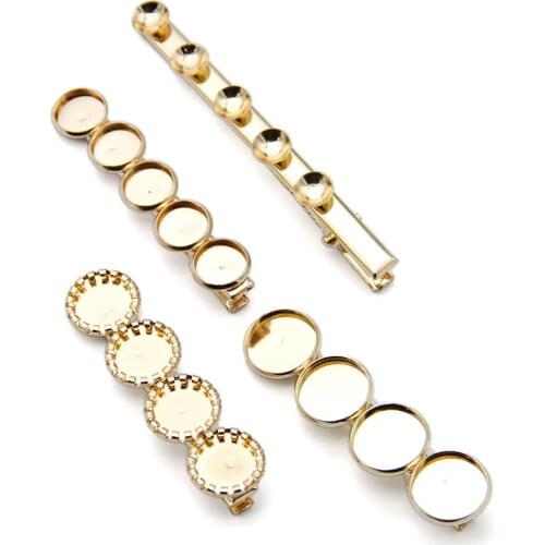 David accessories Metal Black Silver Heart Clips Hairpin For Bows Kids Girls DIY Headwear Hair Accessories 100pcs,100Yc10807