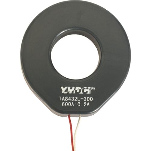 Free shipping Suspend type current transformer TA8432L input 0-200A/0-300A/0-500A/0-600A output 0-0.2A/0-0.15A/0-0.2A/0-0.2A