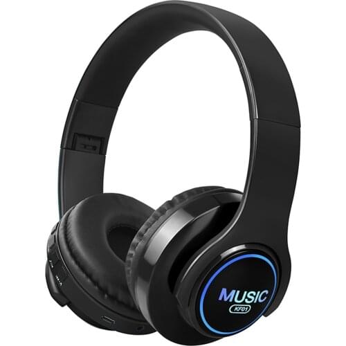 KF01 Wireless Headphones Bluetooth Earphone 5.0 3D Bass Stereo Noise Reduction Gaming Headset/Mic For Mobile PC TV mobile Phone