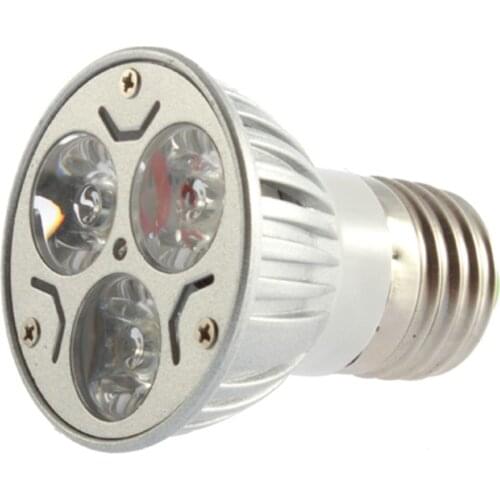 ICOCO E27/GU5.3 3W 3x1W LED Standard Spotlight Lamp Downlight Cold White 85-265V Promotion Sale Flash Deal Wholesale