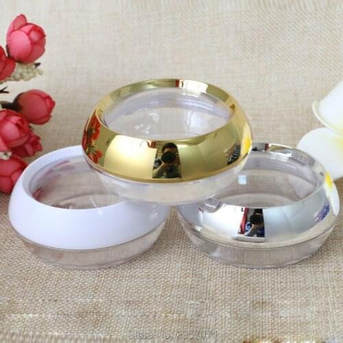 50g Candy Container Clear Cosmetics Bottles Travel Face Cream Lotion Jars Empty Capsule Bottle Makeup Tools 100pcs/lot DHL Free