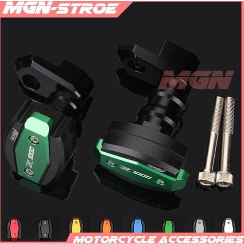 Motorcycle CNC Crash Pad Frame Slider Protection Guard For Z1000 Z 1000 2010 2011 2012 2013 2014 2015 2016