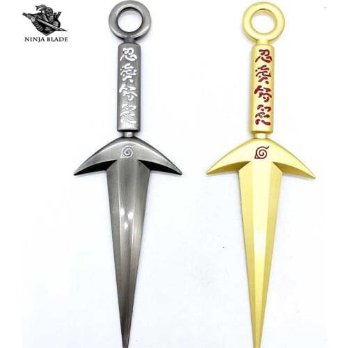 Namikaze Minato Kunai Model Flying Raijin Knife Teleportation Flying Thunder God Blade Yondaime Short Sword Three Pronged