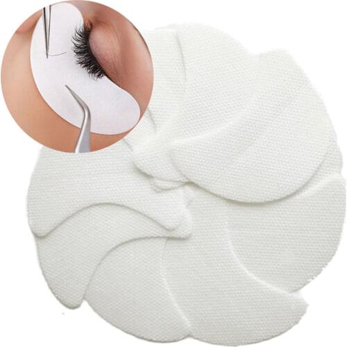 20/100pcs Disposable Eyelash Pads Lint Free Under Eye Patches Make Up Tools Grafting Lash Extensions Paper Sticker Wraps