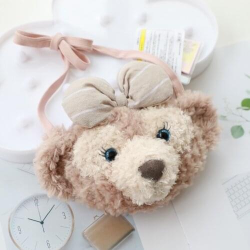 Kawaii Japan Anime Duffy Bear Shelliemay Plush Bag Soft Teddy Bears Toys Wallet Satchel Bag plush purse For Girls children Gifts
