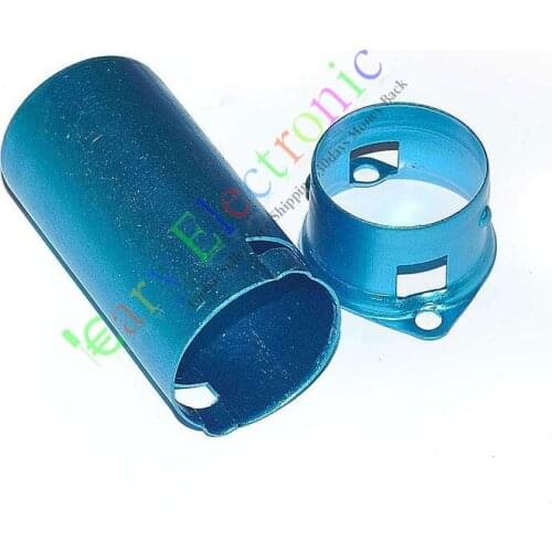 Wholesale and retail 20pcs Blue 9Pin Tube sockets Shield Cover for audio AMP 12AX7 12AU7 12AX7B HIFI DIY free shipping