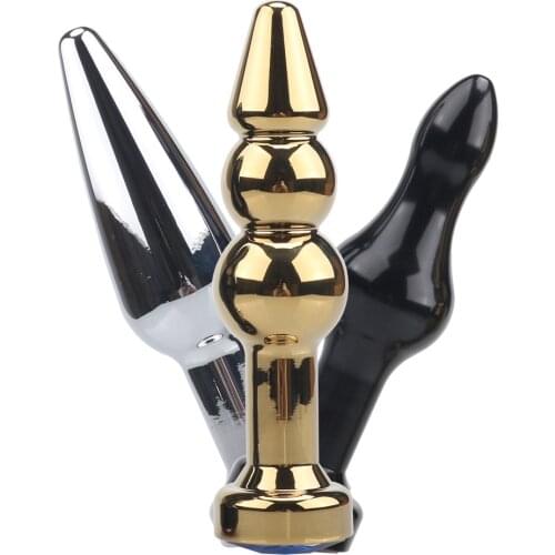 Sex Product Stainless Steel Anal Plug Metal Butt Plugs Anal Prostate Stimulation Massage Erotic Adult Toy Sex Toys for Women Men