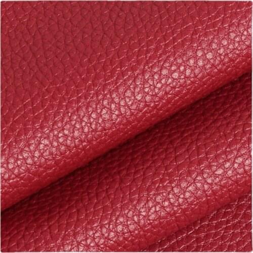 Width 55'' Solid Color Thickened Simple Comfortable Simulated Leather Fabric By The Yard For Sofa Car Seat Material