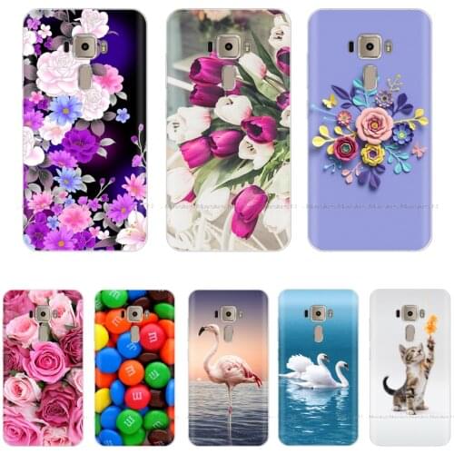 Silicone Case For Asus Zenfone 3 Case ZE520KL Soft TPU Back Cover For Asus Zenfone3 ZE520KL ZE 520KL ZE 520 KL Phone Case 5.2"